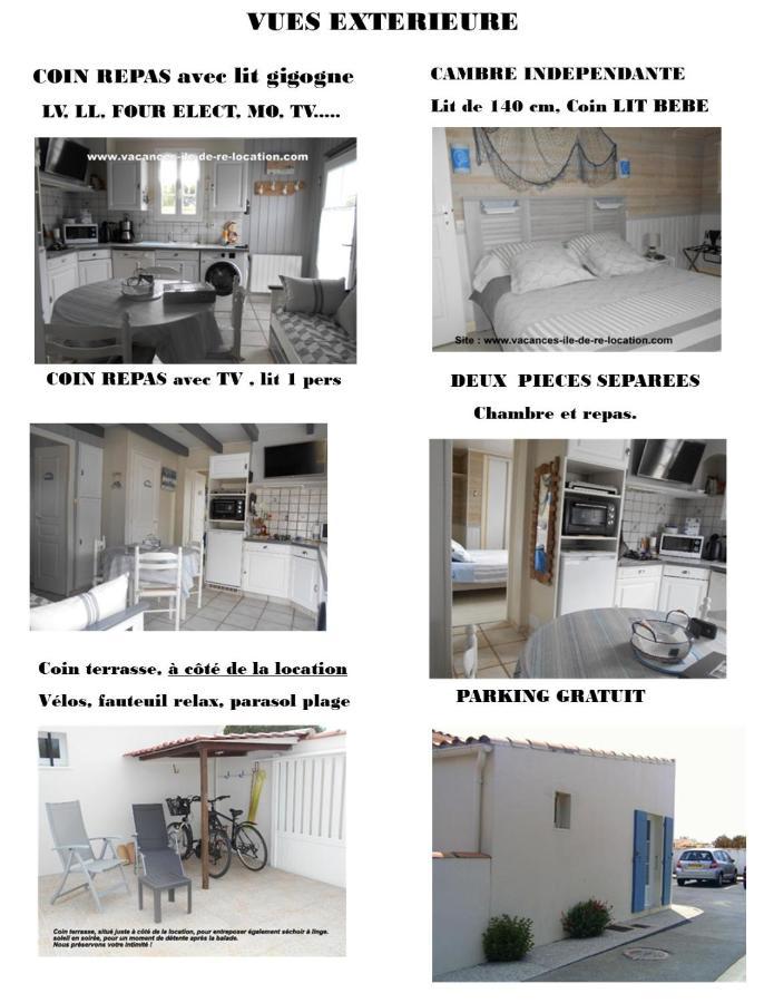 Ile De Re, La Danae, Velos, Wifi, Possibilite Cuisine, Linge, Parking Gratuit Saint-Martin-de-Ré Dış mekan fotoğraf